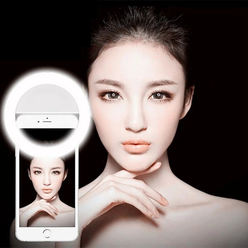 Selfie LED Flash light ring Portable mobile phone